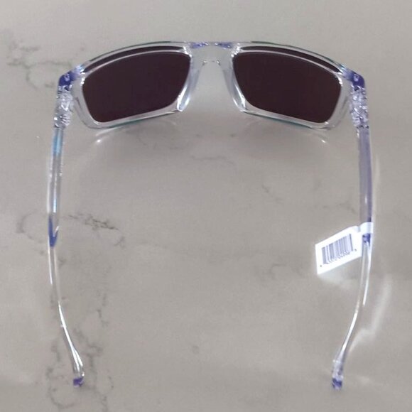 UNDER ARMOUR ASSIST Sunglasses Green Mirror Lens Rectangular Clear Frame NEW - Picture 8 of 12